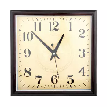 Часы настенные "Романтика", пластик 30х30см, плавный ход, 1хАА