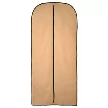 Чехол для одежды 130х60см, спанбонд, бежевый