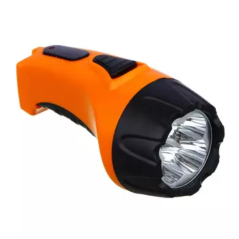 ЧИНГИСХАН Фонарь аккумуляторный 4 ярк. LED, вилка 220В, пластик, 13x5,3 см