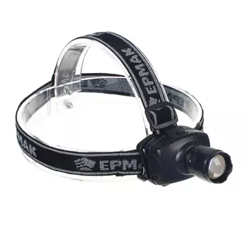 ЧИНГИСХАН Фонарь налобный с фокусировкой 3 Вт LED, 3xAAA, 6х5см