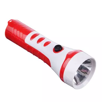 ЧИНГИСХАН Фонарик мини 1 LED, 1xAA, пластик, 12,5х4 см