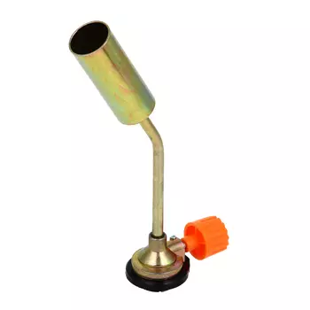 ЧИНГИСХАН Горелка газовая к баллону с цанговым захватом, сопло 23мм, 19х6,5х4см, металл, пластик