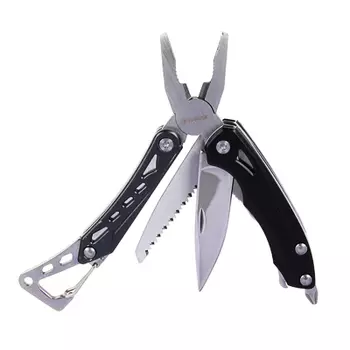 ЧИНГИСХАН Инструмент многофункциональный, 9 функций, 12,5см, нерж.сталь
