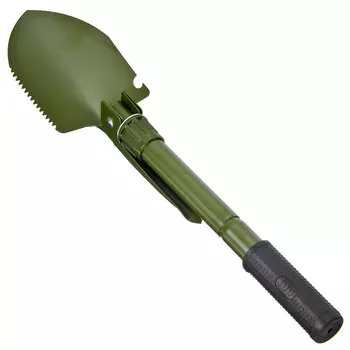 ЧИНГИСХАН Лопата с киркой туристическая складная, в чехле металл/пластик/резина, 42х11х3см