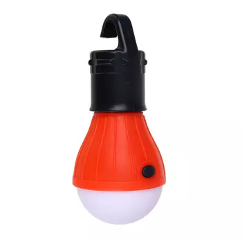 ЧИНГИСХАН Светильник кемпинговый подвесной, 3 LED, 2Вт, 3*АAА, 11.5х5х5см , пластик