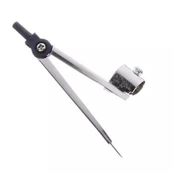 Циркуль школьный Козья ножка, метал, пластик