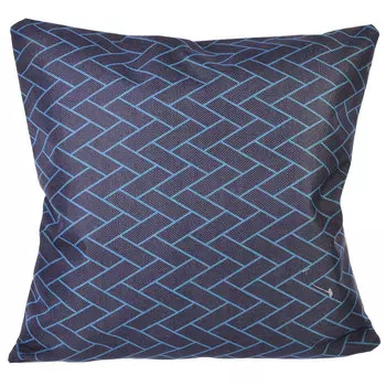 Декоративная наволочка для подушки, рогожка, 40х40см