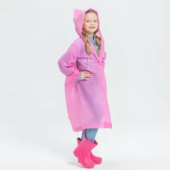 Детский дождевик-плащ INBLOOM, ЭВА, 100 мкр., 83х54 см, 5 цветов