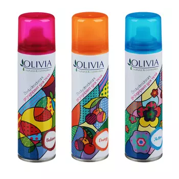 Дезодорант аэрозоль Olivia, 3 вида, 150 мл