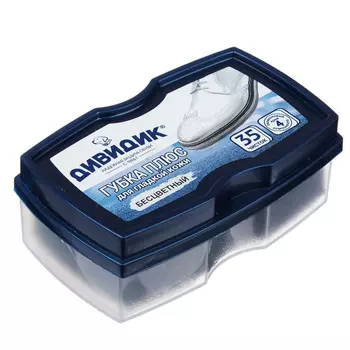 ДИВИДИК Губка для обуви «плюс», бесцветный