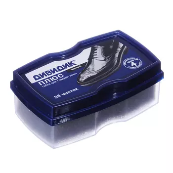 ДИВИДИК Губка для обуви «плюс», чёрный