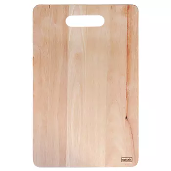 Доска разделочная деревянная SATOSHI, гевея, 38x25x1 см