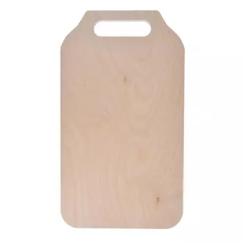 Доска разделочная из фанеры "Скоба", 21х37х0,8 см