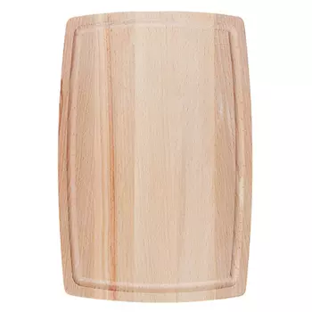 Доска разделочная с кровостоком 20x30x1,2 см, бук