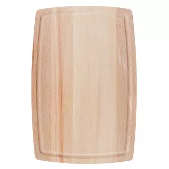 Доска разделочная с кровостоком 20x30x1,2 см, бук