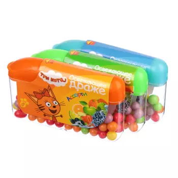 Драже освежающее ТРИ КОТА со вкусами 10 г