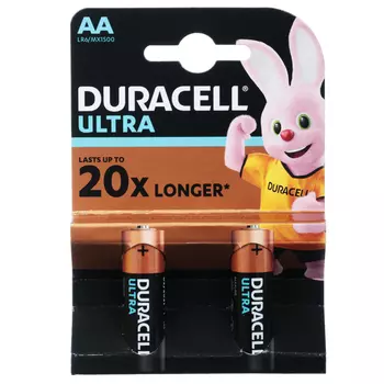 DURACELL Ultra Батарейки 2шт, тип AA, BL