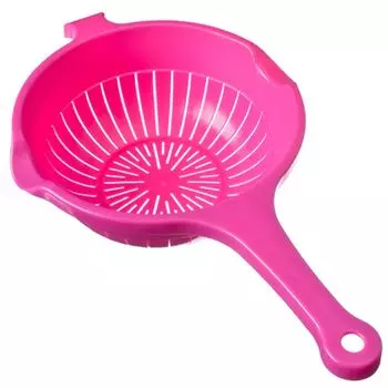 Дуршлаг с ручкой, пластик, d19см, арт.941, Полимербыт