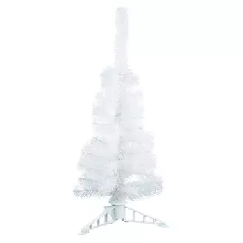 Ель напольная "Беляночка", 90см, ПВХ, белая