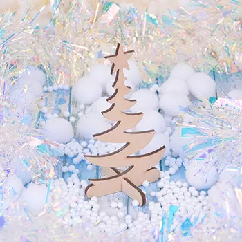 Елочка зигзаг, фанера 3 мм, 7х12х0,3см