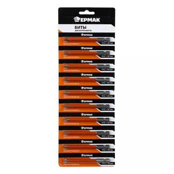 ЕРМАК Бита для шуруповерта PH2х90 мм, на блистере (цена за блистер 10шт)