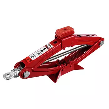 ЕРМАК Домкрат механический ромбический 1,0т, высота подъема 100-350мм, резиновая площадка