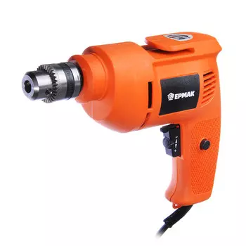 ЕРМАК Дрель электр. ДЭ-400, 400 Вт, 10мм, 0- 2800 об/мин, рег. скорости, реверс.