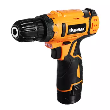 ЕРМАК Дрель-шуруповерт аккум. ДША-12 /Li-On /12 В /1,3А*ч /0-550 об/мин /15 Н*м/1 аккум /коробка.