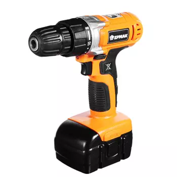 ЕРМАК Дрель-шуруповерт аккумуляторная ДША 12 /Ni-Cd/12V/1,2А*ч /550об/мин/10Н*м/ кейс.