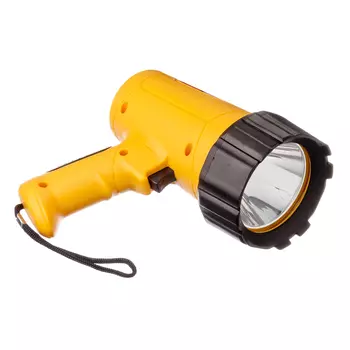 ЕРМАК Фонарь аккумуляторный, 5Вт, 1LED, заряд от прикур 12в + 220в, литиев.батарея