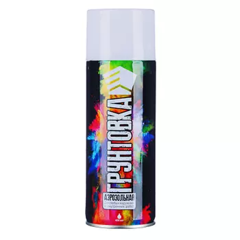 ЕРМАК Грунтовка аэрозоль 400мл, белая