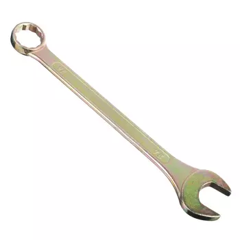 ЕРМАК Ключ рожково-накидной, 24мм, желтый цинк