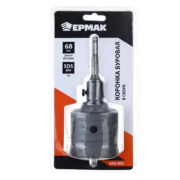 ЕРМАК Коронка буровая 68мм (в сборе)