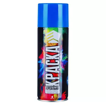 ЕРМАК Краска аэрозоль 400мл, синяя (9001/21)