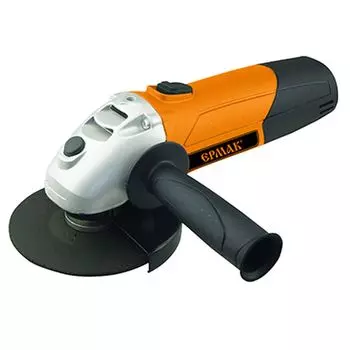 ЕРМАК Машина шлифовальная угл. УШМ-125/1100Р,1100 Вт, 125 мм, 3000-11000 об/мин, регул-ка скор