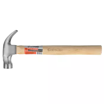 ЕРМАК Молоток-гвоздодер кованый 450гр. с магн. держателем