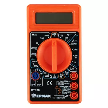 ЕРМАК Мультиметр цифровой DT-838