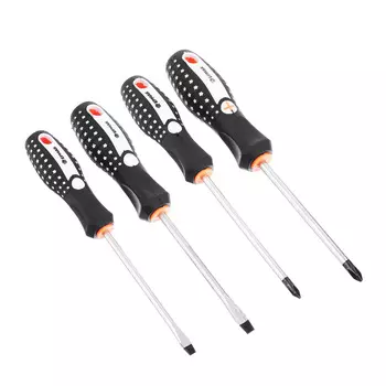 ЕРМАК Набор отверток 4 пр. 9991 (PH1,PH2x100; SL5,SL6x100)