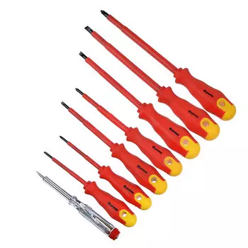 ЕРМАК Набор отверток 8шт диэлектрических, D9927-7