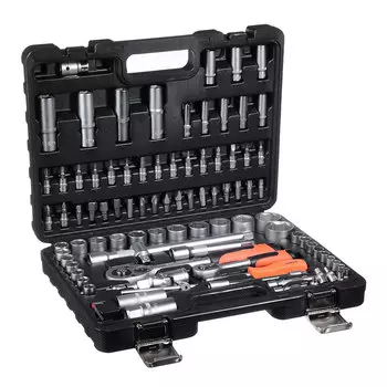 ЕРМАК Набор профессионального инструмента, 94 предм., (головки 6гран)