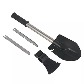 ЕРМАК Набор туристический (лопата, топорище, пила, нож), 45,5см