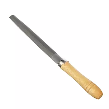 ЕРМАК Напильник с дерев.ручкой п/круглый 150мм