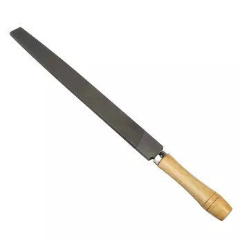 ЕРМАК Напильник с дерев.ручкой плоский 300мм