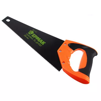 ЕРМАК Ножовка по дереву, 350мм, с переменным зубом (Тефлон)