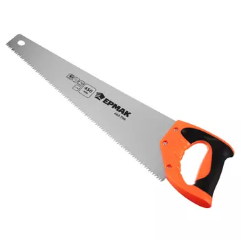 ЕРМАК Ножовка по дереву, 450мм, зуб 5мм.