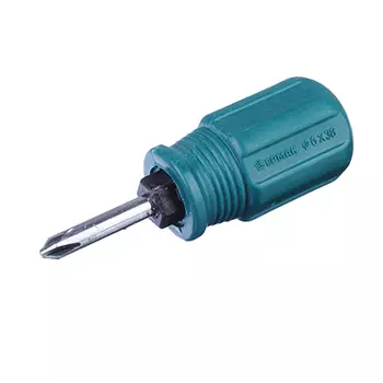 ЕРМАК Отвертка 2 в 1 зеленая 6*38