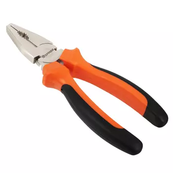 ЕРМАК Пассатижи комбинированные с двухцветной ручкой 180мм (SL)