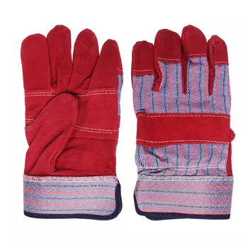 ЕРМАК Перчатки спилковые комбинированные, серия «Ангара»