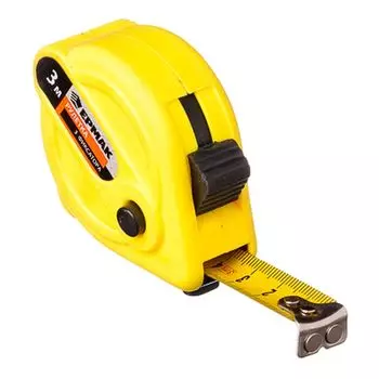 ЕРМАК Рулетка 3м, 3 фиксатора