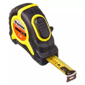 ЕРМАК Рулетка 3м "Self Lock" двукомп. корпус